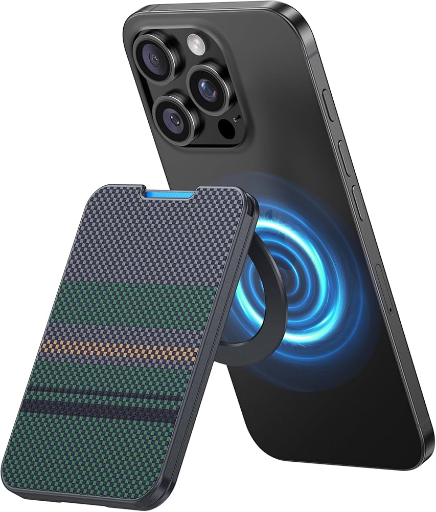 🧲 Porte-Cartes MagSafe Benks en Kevlar – Ultra Fin & Sécurisé