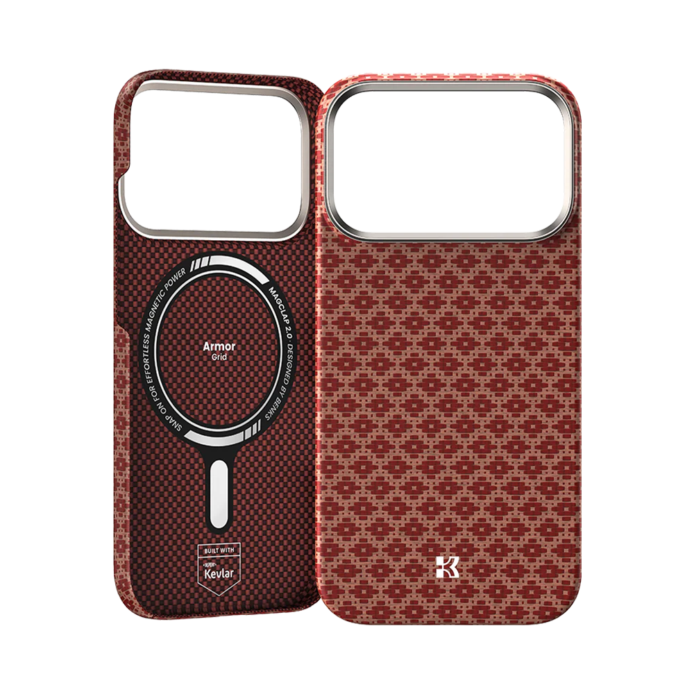 Coque Benks ArmorGrid Kevlar MagSafe – iPhone 17 Pro & 17 Pro Max