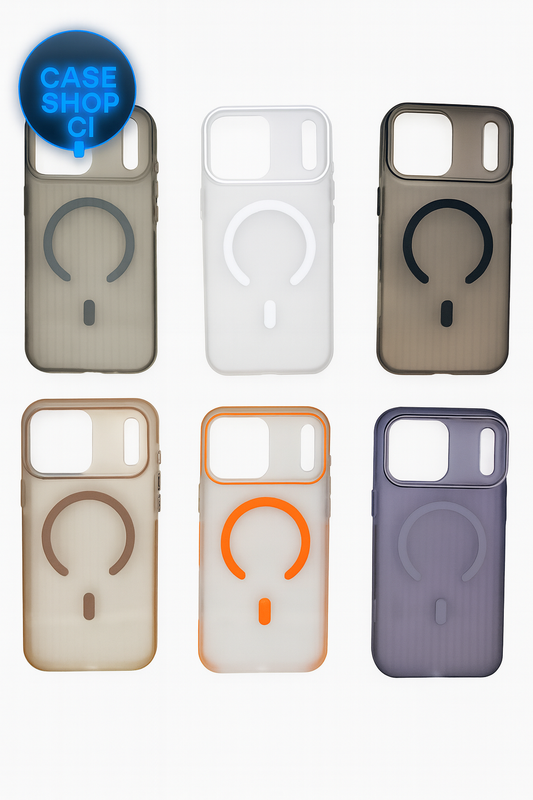 Coque Mate MagSafe – Protection Élégante & Antidérapante