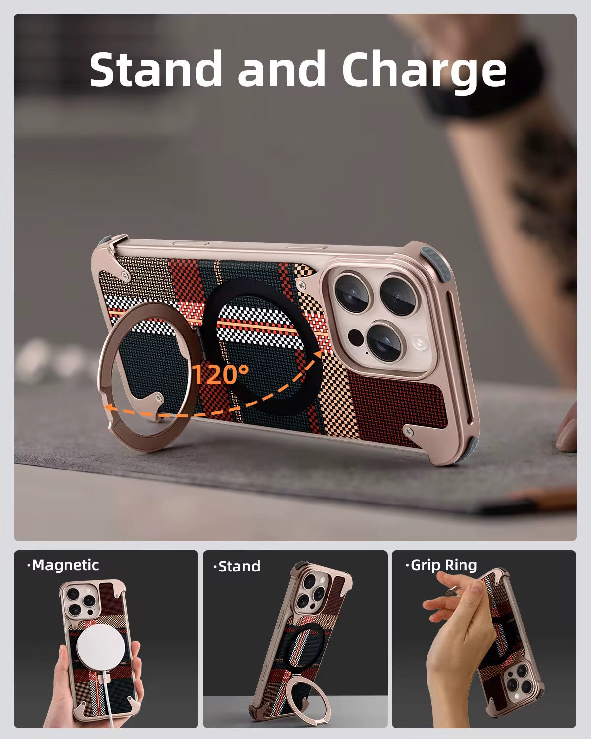 📱 Coque Carbone Design – Compatible MagSafe & Ultra Résistante (iPhone 14 / 15 / 16 Pro & Pro Max)