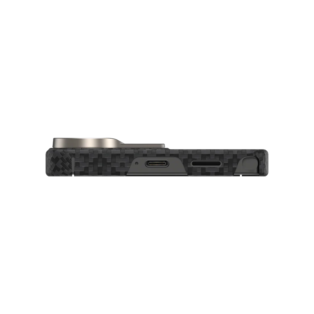 Coque BENKS ArmorGrid Kevlar MagSafe – Noir Carbone pour Samsung S26 Plus / S26 Ultra