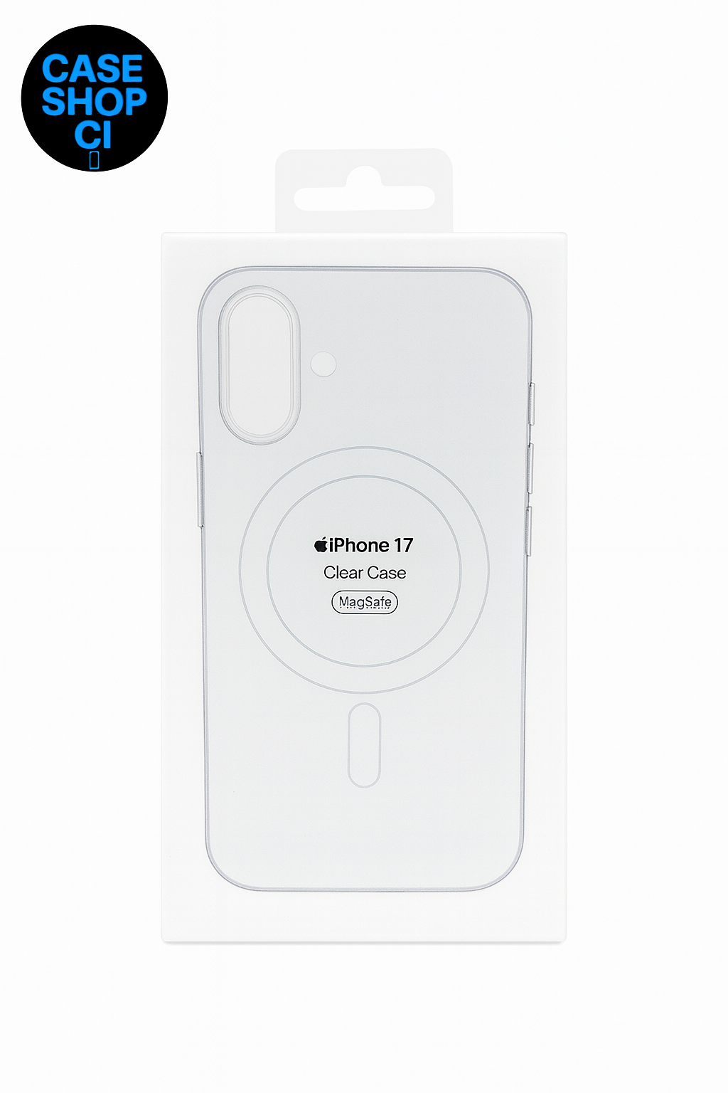 Coque Transparente MagSafe Originale – iPhone 12 à iPhone 17 (Tous modèles)