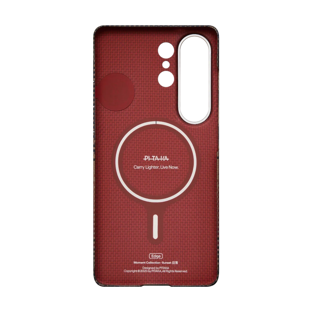 Coque PITAKA Carbone MagSafe Samsung S26 Ultra – Sunset Premium