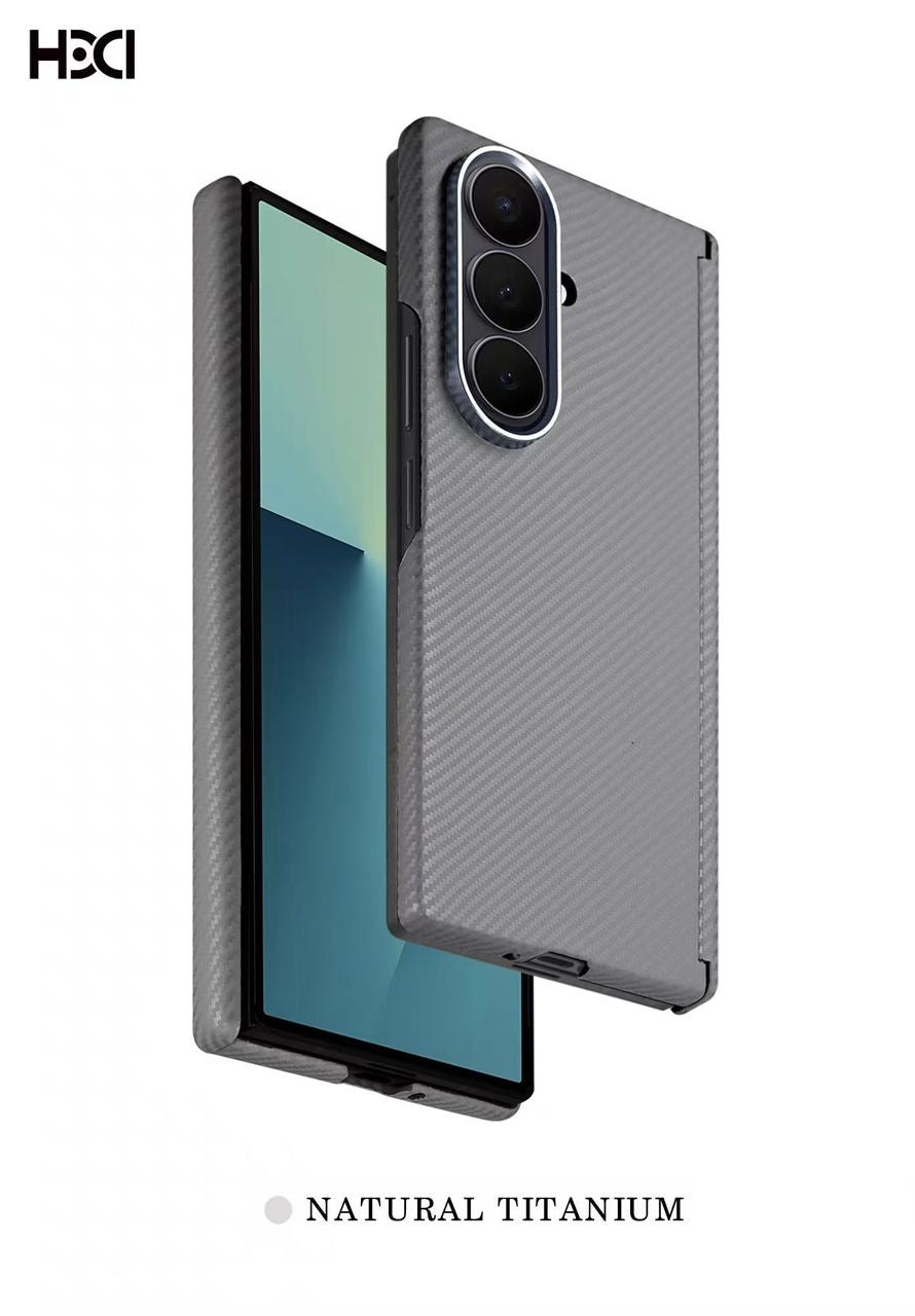 Étui Carbone Premium Samsung Galaxy Z Fold 6 / Fold 7 – Ultra Fin & Anti-Choc