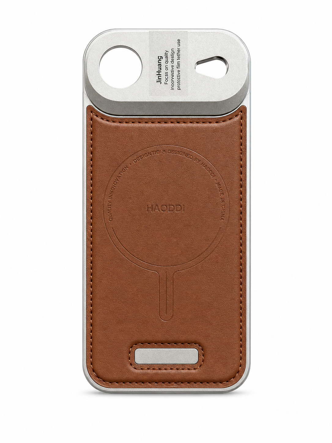 Étui en Cuir & Aluminium Démontable iPhone 17 Air