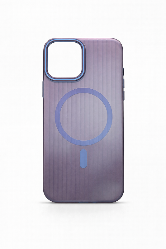 Coque iPhone Mate Transparente MagSafe Rainurée iPhone 14 Pro