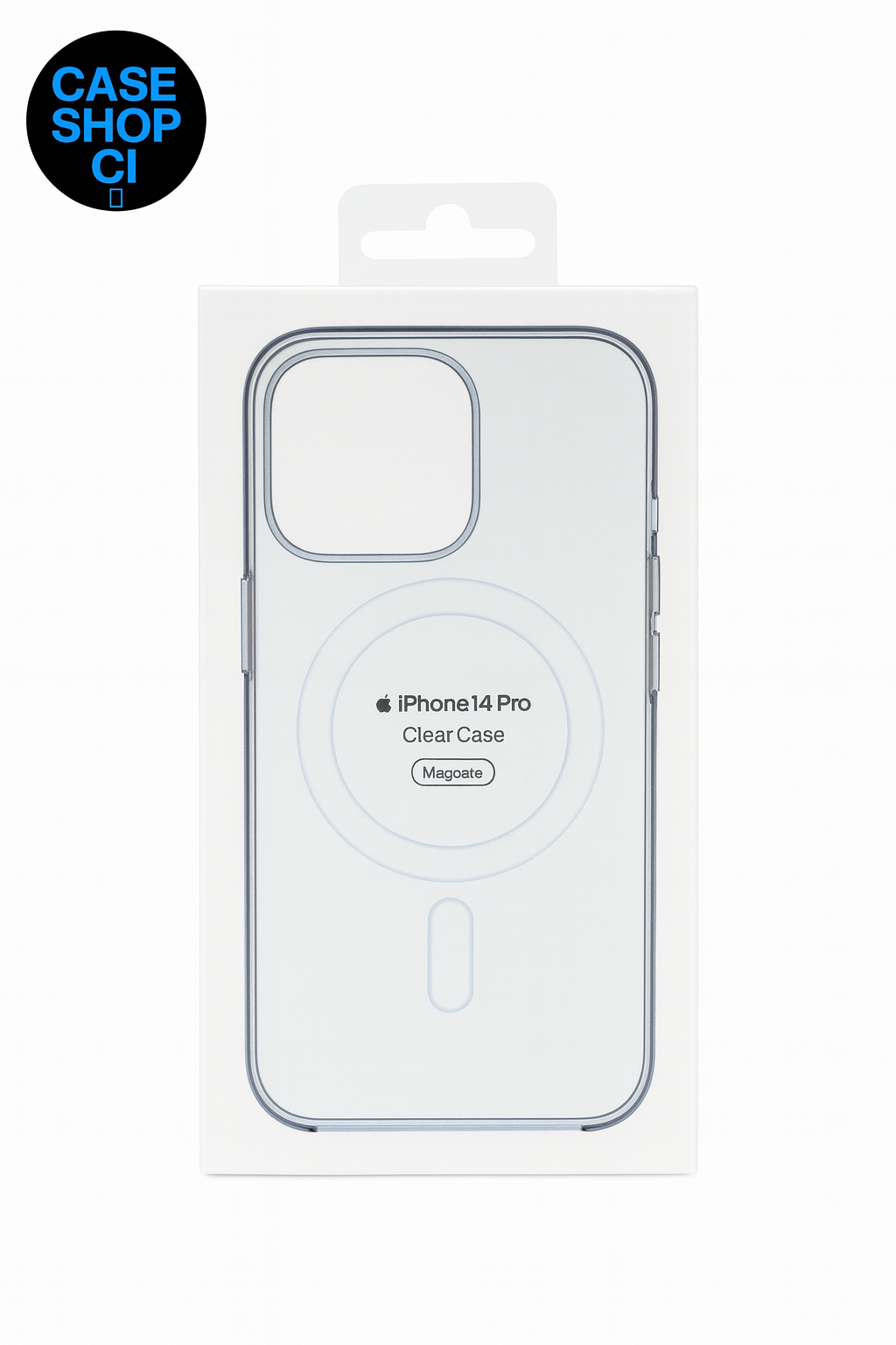 Coque Transparente MagSafe Originale – iPhone 12 à iPhone 17 (Tous modèles)