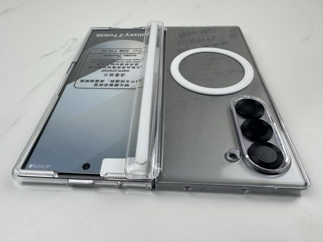 Étui Transparent MagSafe 360° Antichoc – Samsung Z Fold 4 / 5 / 6 / 7