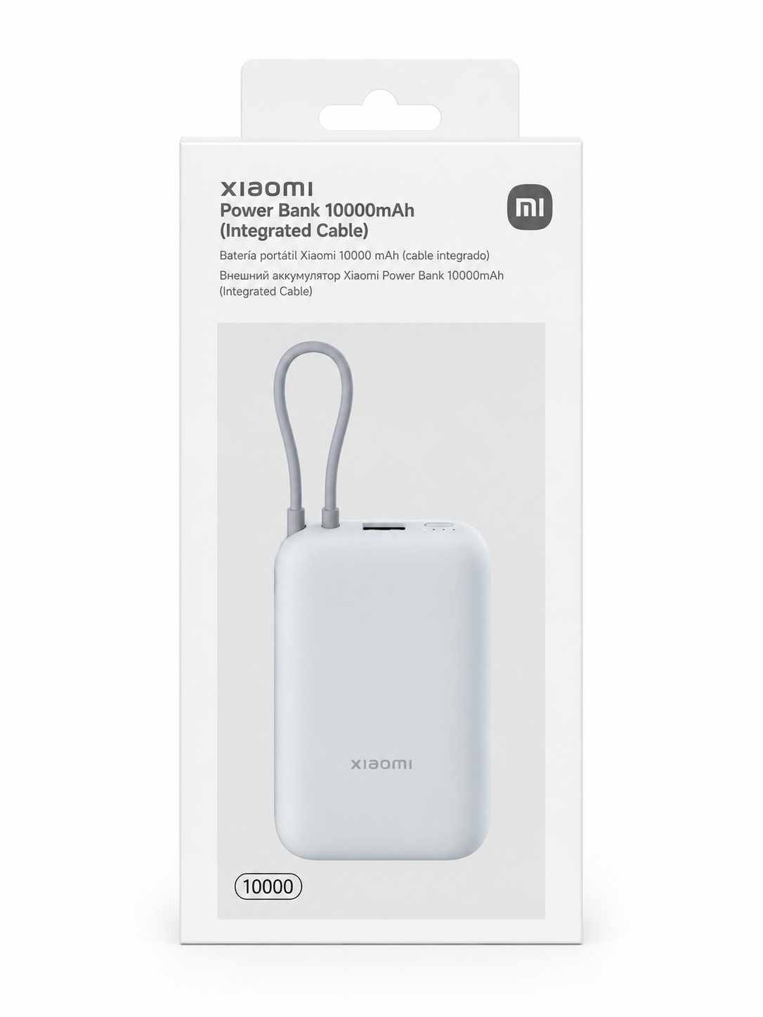 Power Bank Xiaomi 10000 mAh vue 3