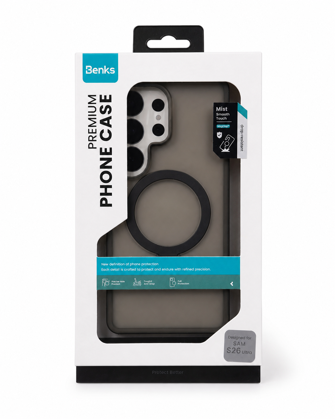 Coque BENKS Mist MagSafe 360° – Samsung S26 Ultra