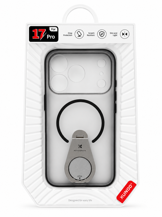 Coque XUNDD Airbag MagSafe iPhone 17 Pro fiche