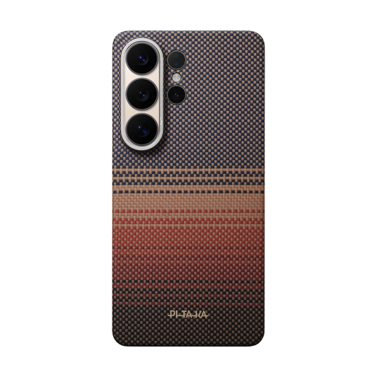 Coque PITAKA Carbone MagSafe Samsung S26 Ultra – Sunset Premium