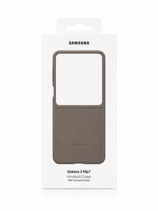 Étui Samsung Galaxy Z Flip 7 Kindsuit avec Verre Trempé