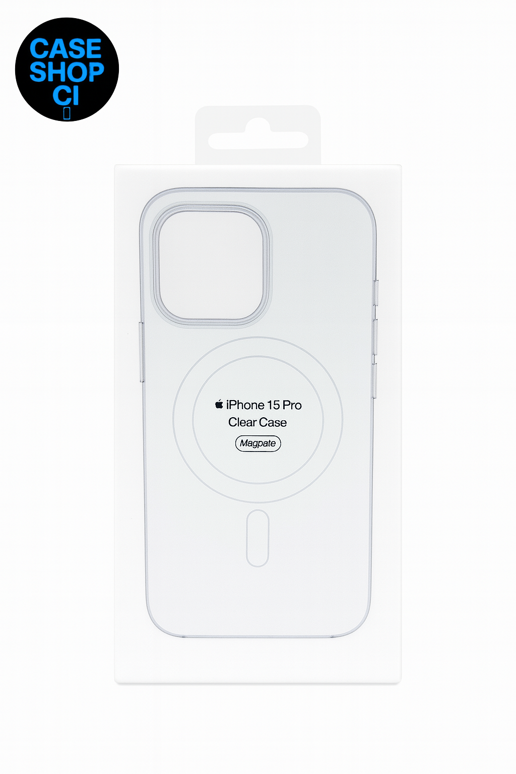 Coque Transparente MagSafe Originale – iPhone 12 à iPhone 17 (Tous modèles)