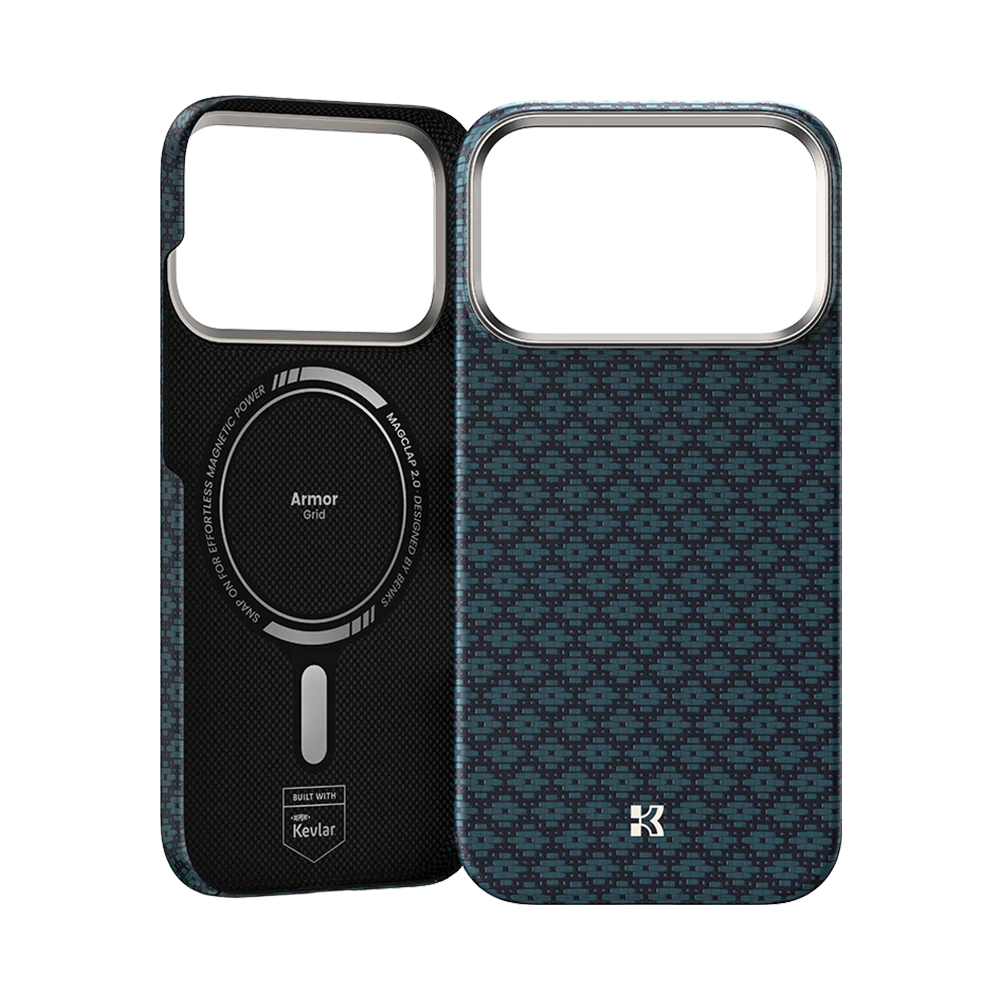 Coque Benks ArmorGrid Kevlar MagSafe – iPhone 17 Pro & 17 Pro Max