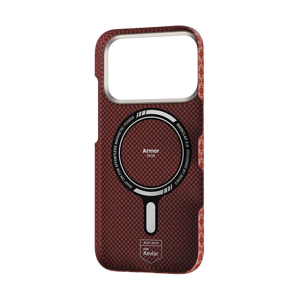 Coque Benks ArmorGrid Kevlar MagSafe – iPhone 17 Pro & 17 Pro Max