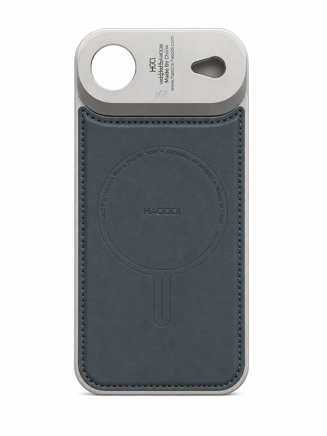 Étui en Cuir & Aluminium Démontable iPhone 17 Air