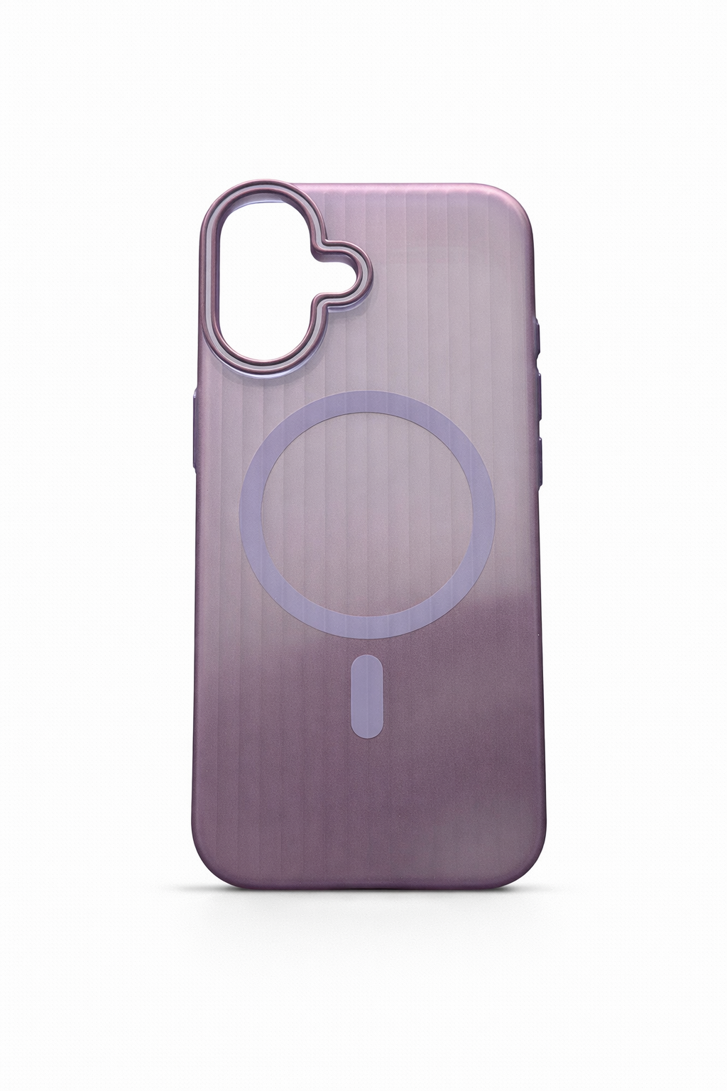 Coque iPhone Mate Transparente MagSafe Rainurée iPhone 16