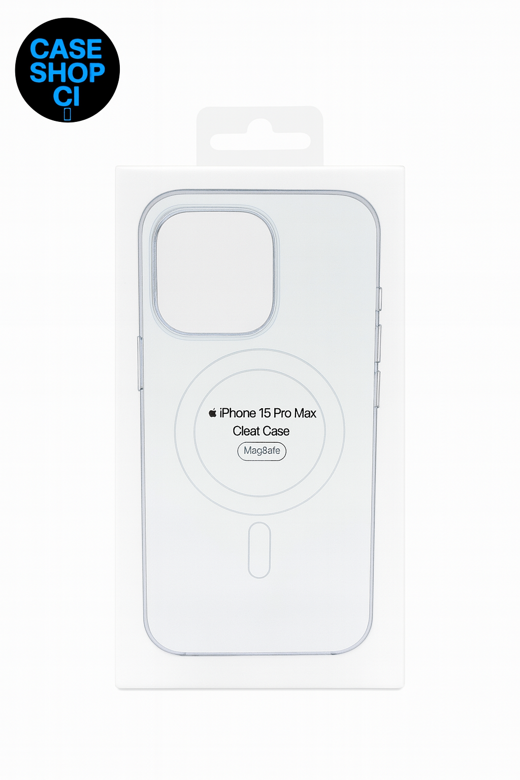 Coque Transparente MagSafe Originale – iPhone 12 à iPhone 17 (Tous modèles)