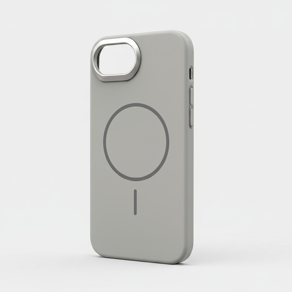 Coque Mate iPhone 16E Gris