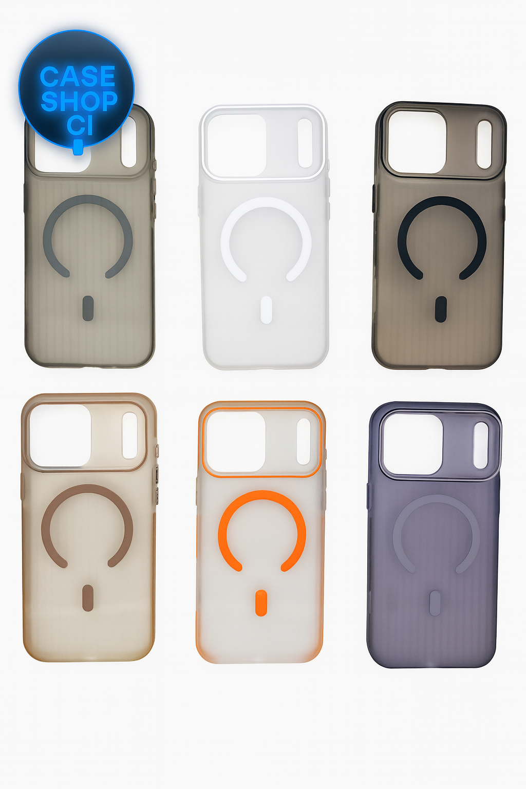 Coque Mate MagSafe – Protection Élégante & Antidérapante