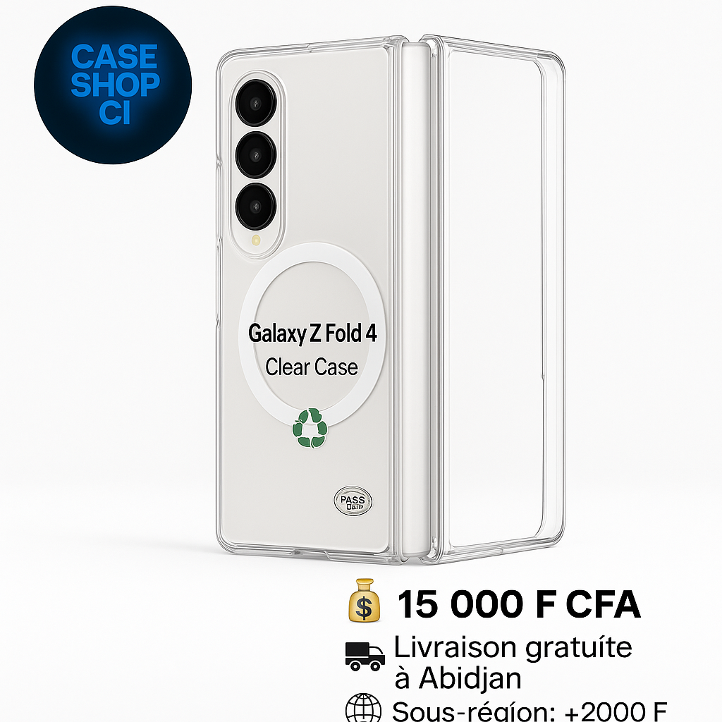 Étui Transparent MagSafe 360° Antichoc – Samsung Z Fold 4 / 5 / 6 / 7