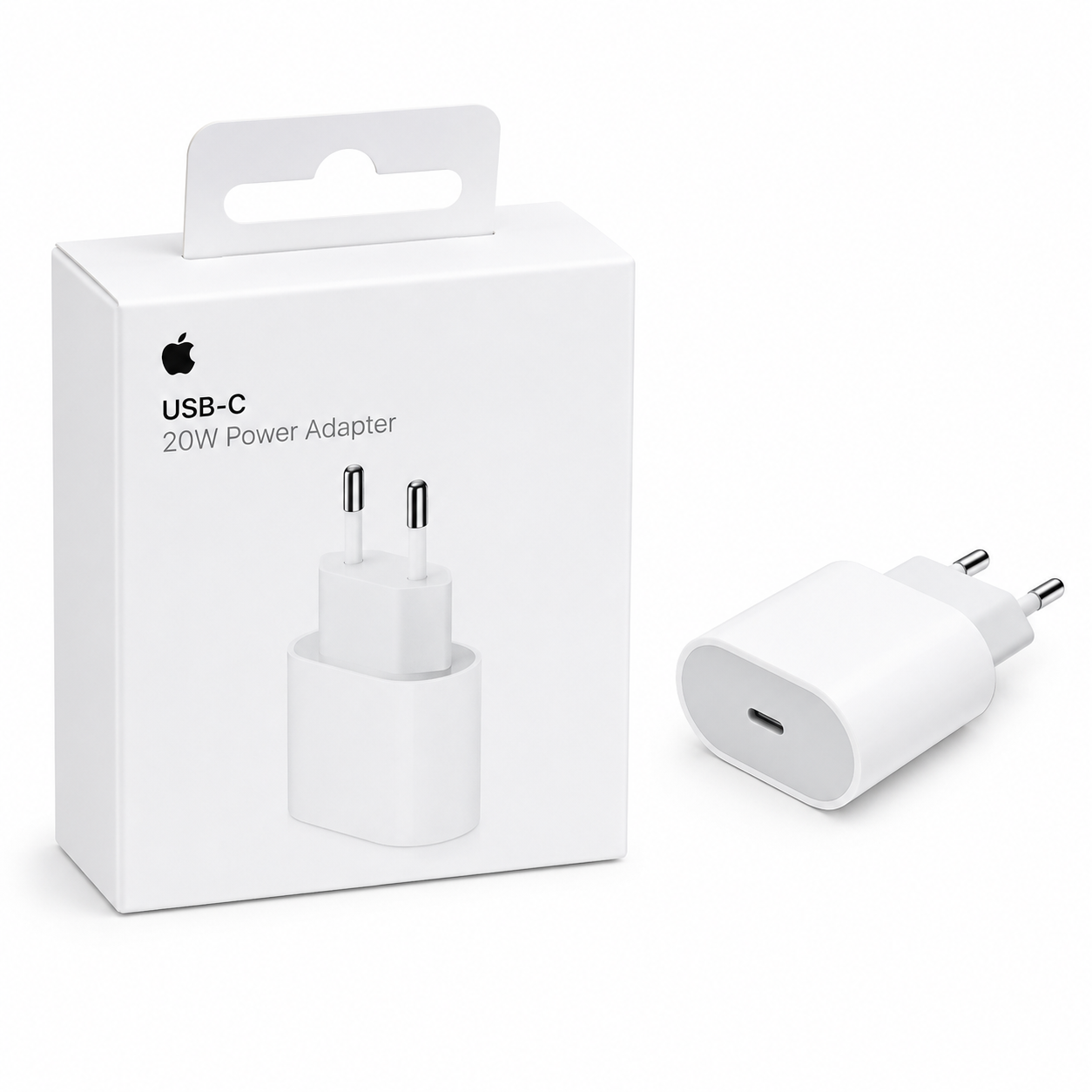 Boîtier de Chargeur Apple USB-C 20W Original – Adaptateur Secteur iPhone (MD3J4ZM/A)