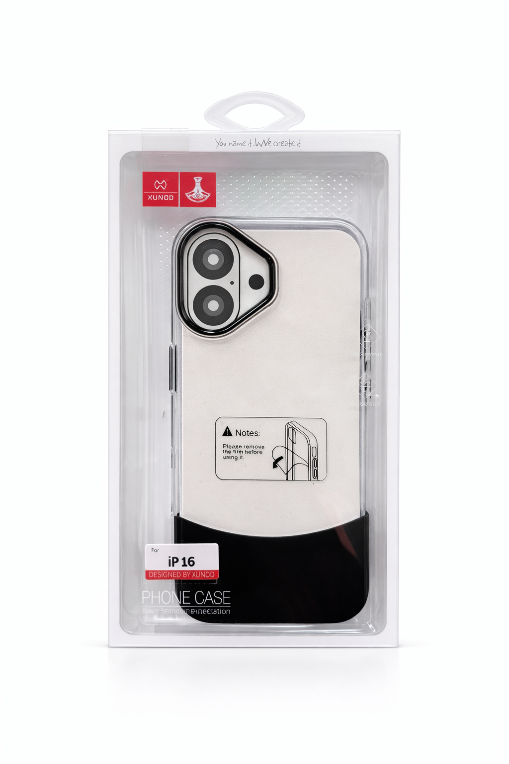 Coque Transparente XUNDO Démontable – iPhone 16