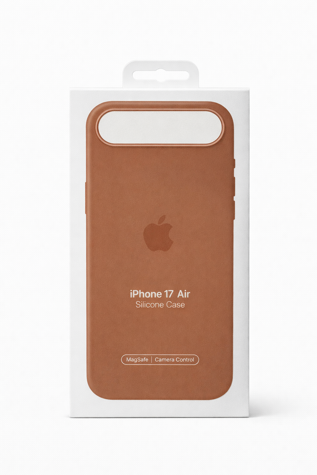 Coque iPhone 17 Air Silicone Original MagSafe – Douce & Anti-Choc