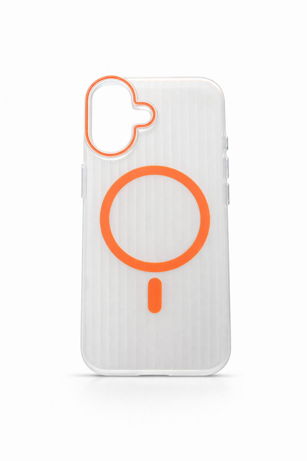 Coque iPhone Mate Transparente MagSafe Rainurée iPhone 16