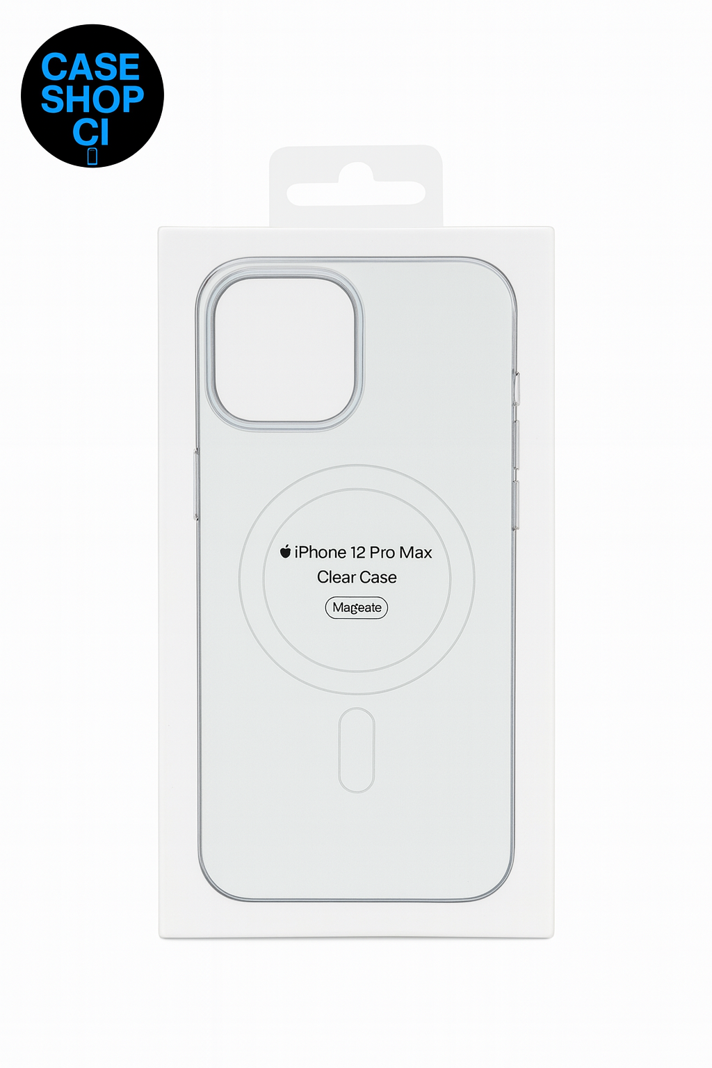 Coque Transparente MagSafe Originale – iPhone 12 à iPhone 17 (Tous modèles)