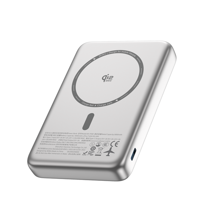 Power Bank WiWU Wi-P020 MagSafe 10000 mAh vue 1