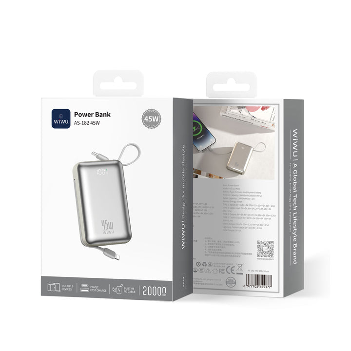 Power Bank WiWU Galaxy Pro Max 20000 mAh vue 2