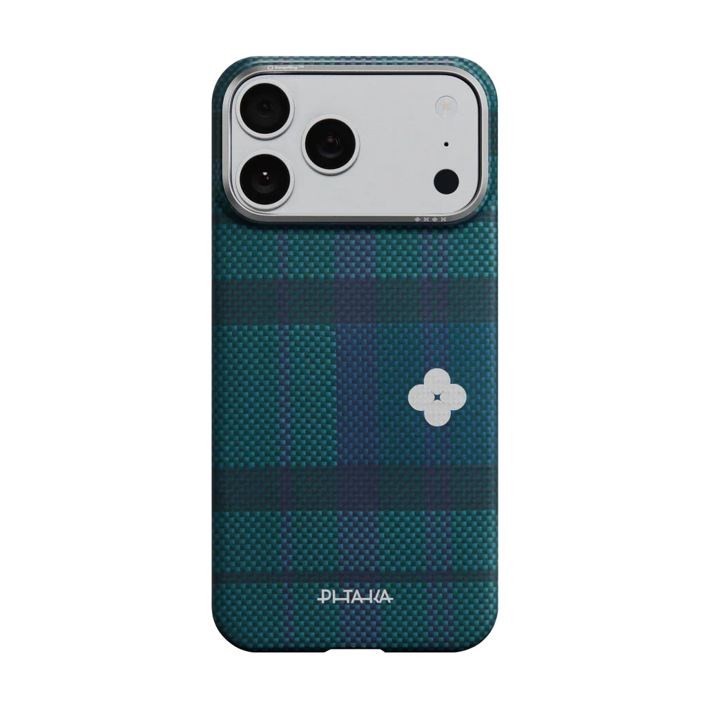 Étui Pitaka MagEZ Starfield iPhone 17 Pro vue 1