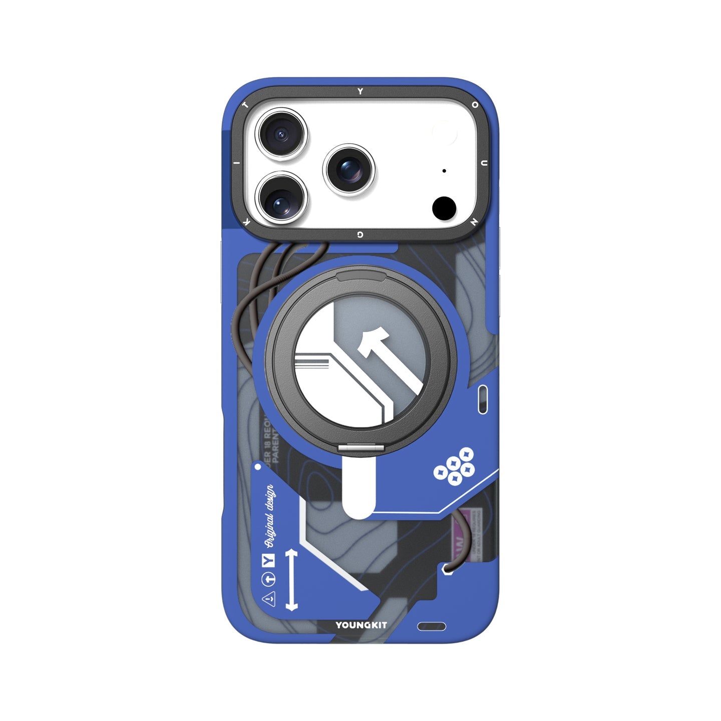 Étui YoungKit bleu