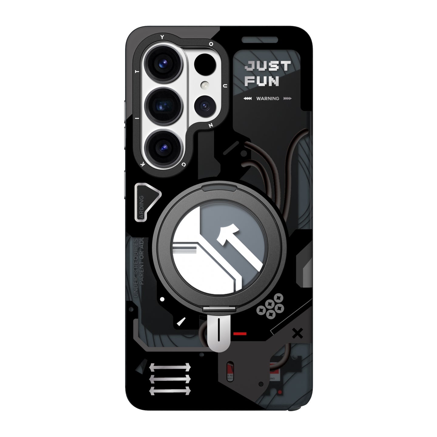 Etui YOUNGKIT Floral Samsung S25 Ultra vue 1