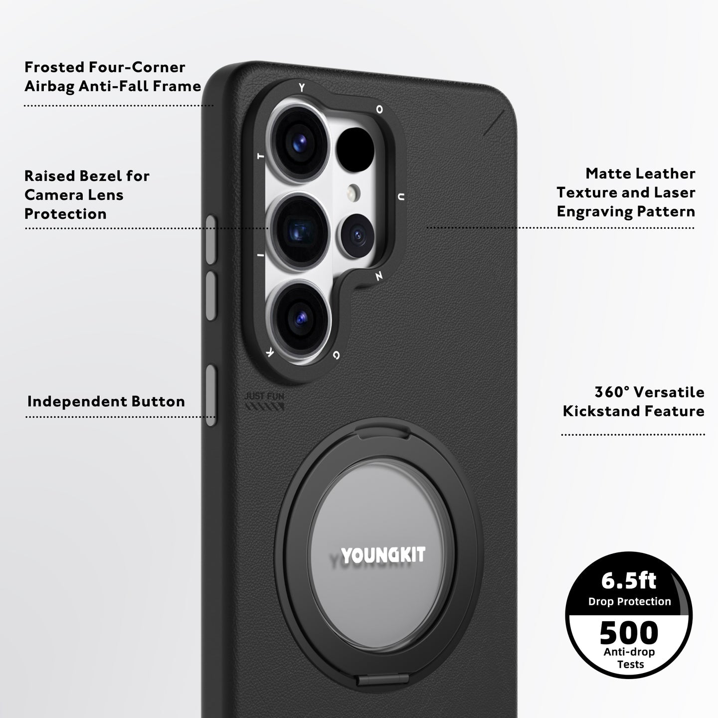 Etui YOUNGKIT MagRing Samsung S26 Ultra vue 8