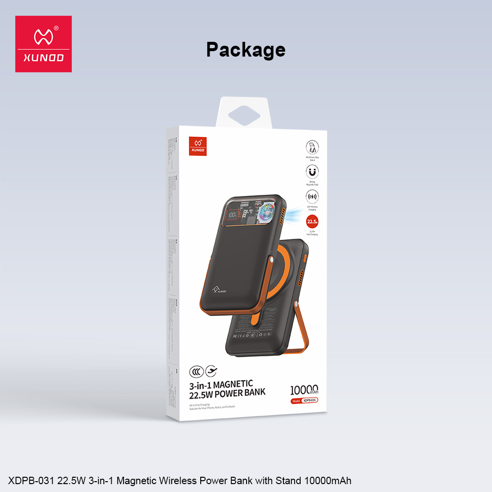 Power Bank XUNDO 10000 mAh vue 4
