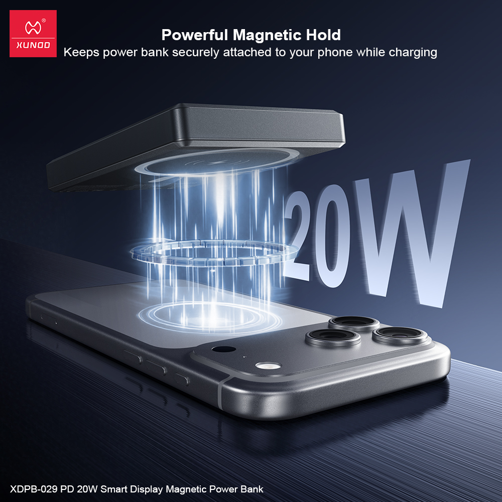 Power Bank Slim XUNDO vue 6