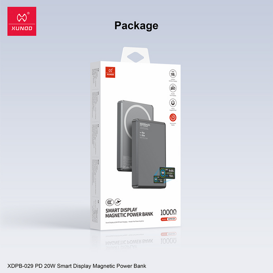 Power Bank Slim XUNDO vue 1