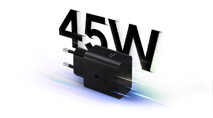 Chargeur Samsung 45W produit reel vue 1