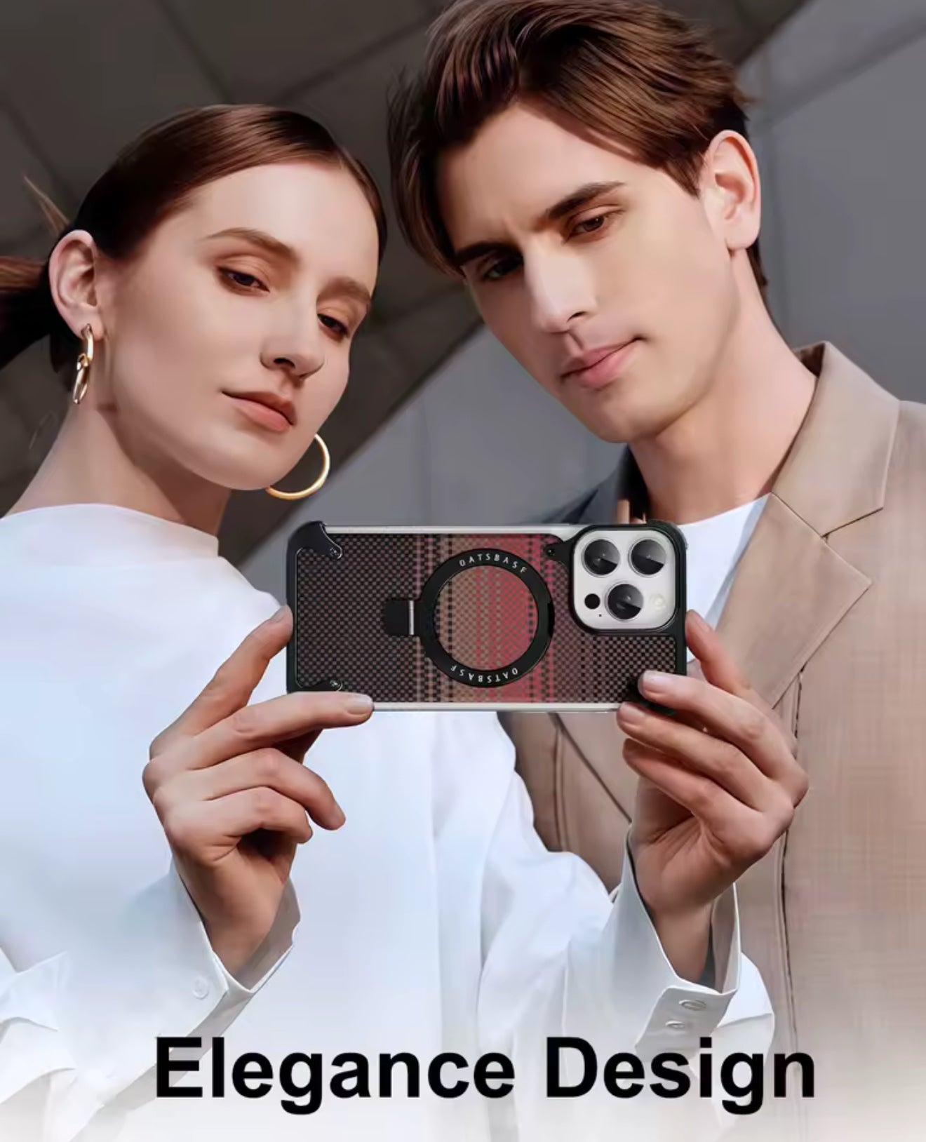 📱 Coque Carbone Design – Compatible MagSafe & Ultra Résistante (iPhone 14 / 15 / 16 Pro & Pro Max)