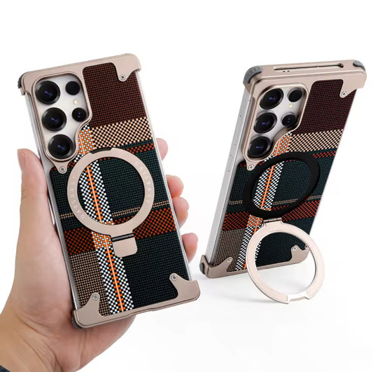 🧲 Coque Carbone Design – Compatible MagSafe & Ultra Premium (Samsung S24 / S25 Ultra)