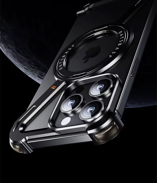 Coque Aluminium Z Design – Compatible MagSafe & Ultra Résistante