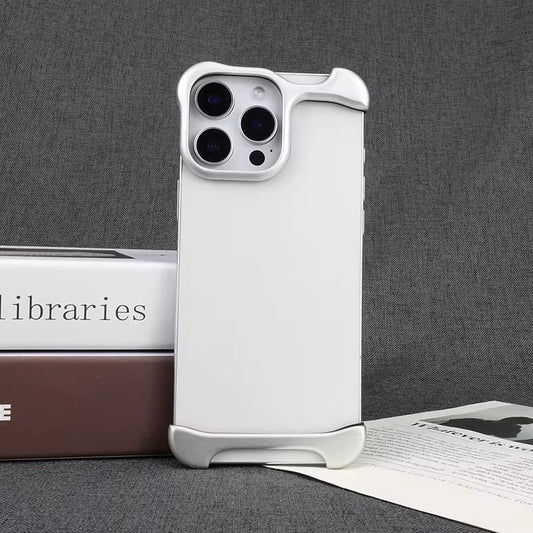 Étui Minimaliste Premium Haut & Bas – Protection iPhone 15 Pro Max