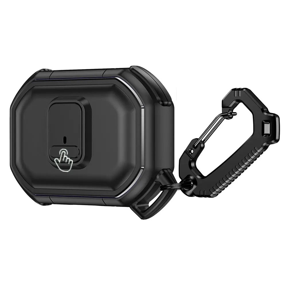 Étui Antichoc AirPods avec Mousqueton – Protection Premium
