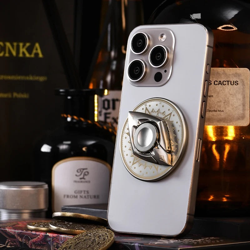 Support Anneau 360° Totem – Bague de téléphone en métal (rotation + kickstand)