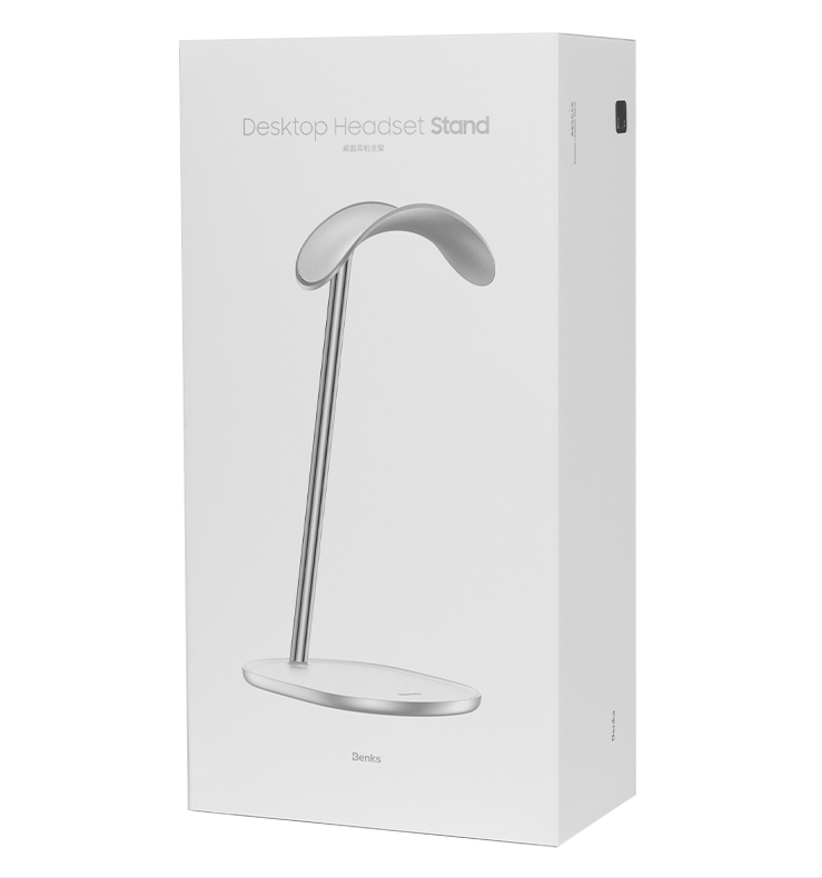 Support Casque Premium Benks – Desktop Headset Stand en Aluminium