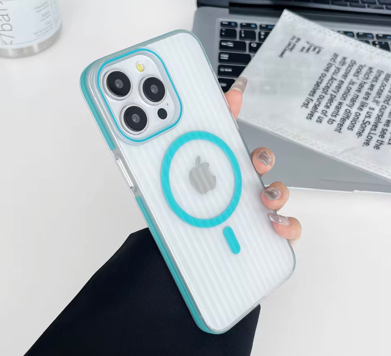 Coque Mate MagSafe – Protection Élégante & Antidérapante