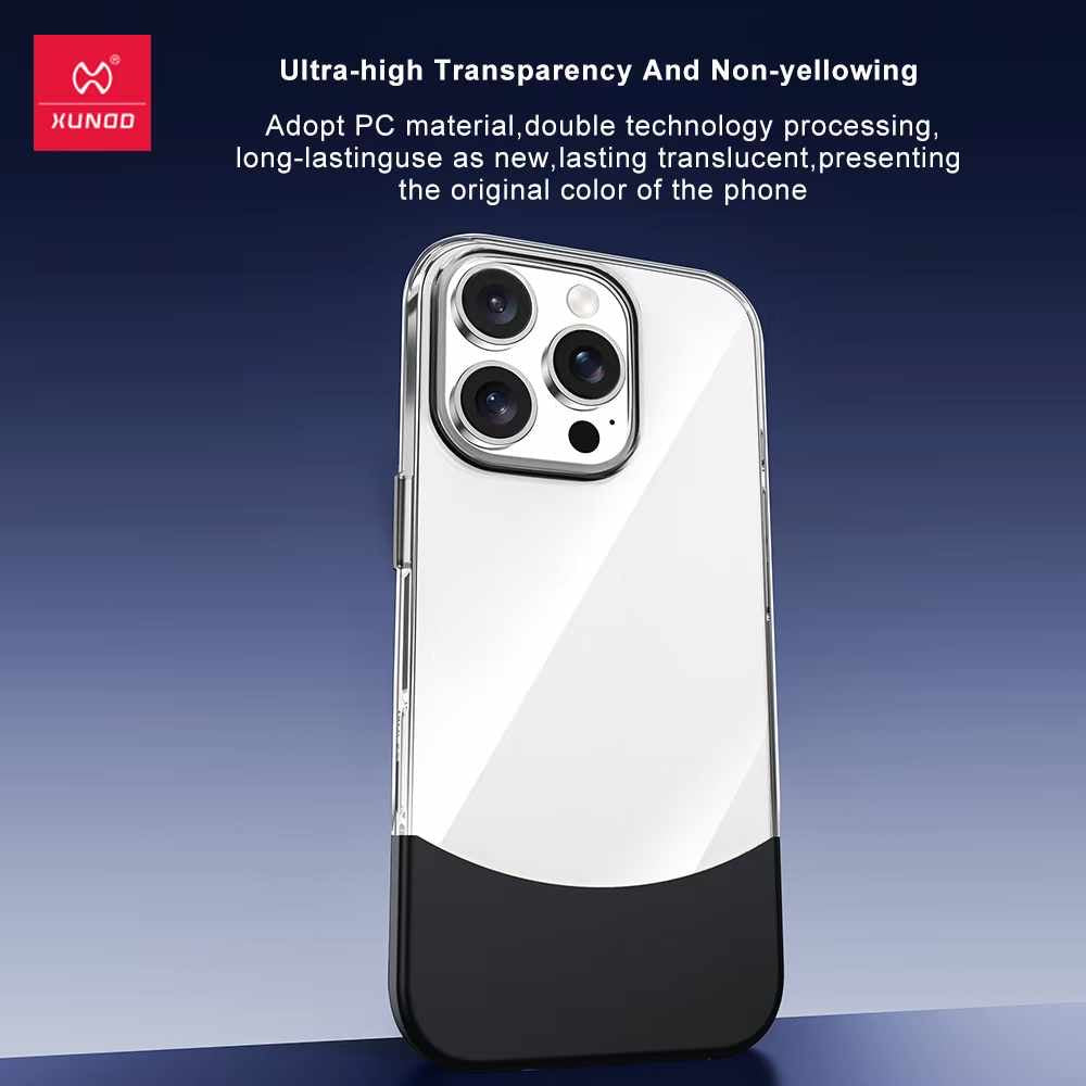 Coque Transparente XUNDO Démontable – iPhone 16 Pro